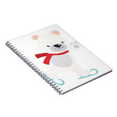 Carnet Ours d'hiver du patinage sur glace (Côté Droit)