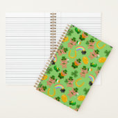 Carnet Ours en peluche de la Saint-Patrick (À l'intérieur)