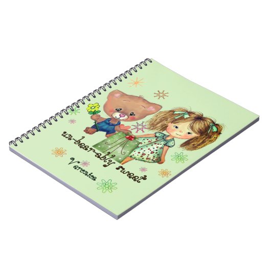 Carnet Ours en peluche insupportable (Côté gauche)