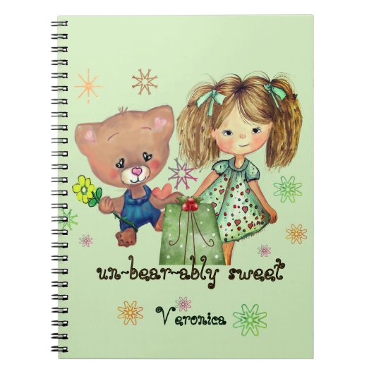 Carnet Ours en peluche insupportable (Devant)