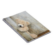 Carnet Ours en peluche mignon (Côté Droit)