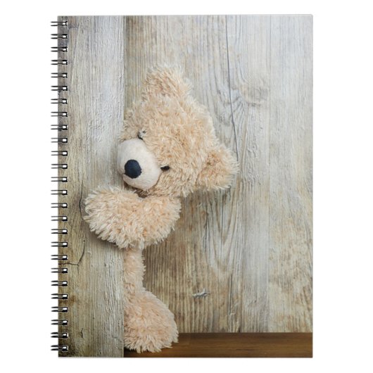Carnet Ours en peluche mignon (Devant)