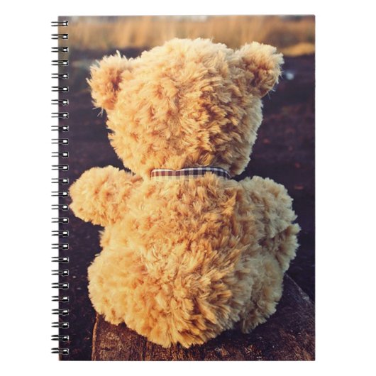 Carnet Ours en peluche mignon (Devant)