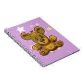 Carnet Ours en peluche mignon (Côté Droit)