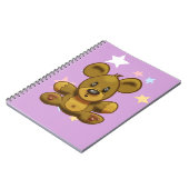 Carnet Ours en peluche mignon (Côté gauche)