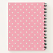 Carnet Ours en peluche mignon portant un coeur rouge (Dos)