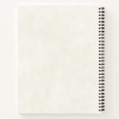 Carnet Ours en peluche mignonne avec cadeaux de Noël (Dos)