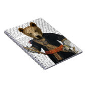 Carnet Ours en Robes Bleues 2 (Côté Droit)