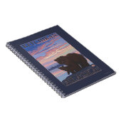 Carnet Ours et couteaux - Ketchikan, Alaska (Côté Droit)