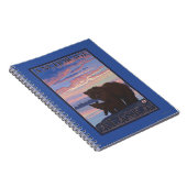 Carnet Ours et cub - Anchorage, Alaska (Côté Droit)