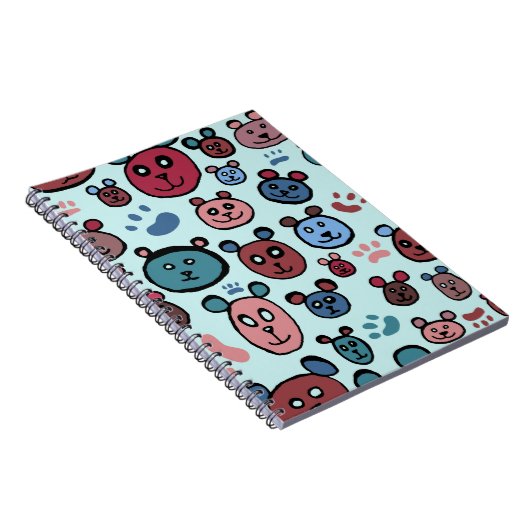 Carnet Ours et imprimés (Côté Droit)