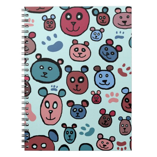 Carnet Ours et imprimés (Devant)