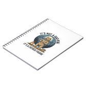 Carnet Ours figure paternelle drôle design vectoriel de c (Côté gauche)