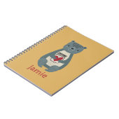 Carnet Ours gris mou (Côté gauche)