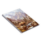 Carnet Ours grizzli dans les Rocheuses / AF-006bear, g (Côté Droit)