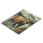 Carnet Ours grizzli de l'Alaska (Côté gauche)