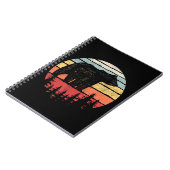 Carnet Ours Grizzly Rétro Vintage (Côté gauche)