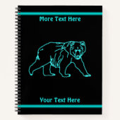 Carnet Ours Kodiak électrique (Devant)