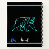 Carnet Ours Kodiak électrique (Dos)