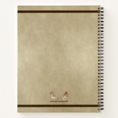 Carnet Ours Kodiak Sur Papier Ancien (Dos)