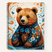 Carnet Ours mignon (Devant)