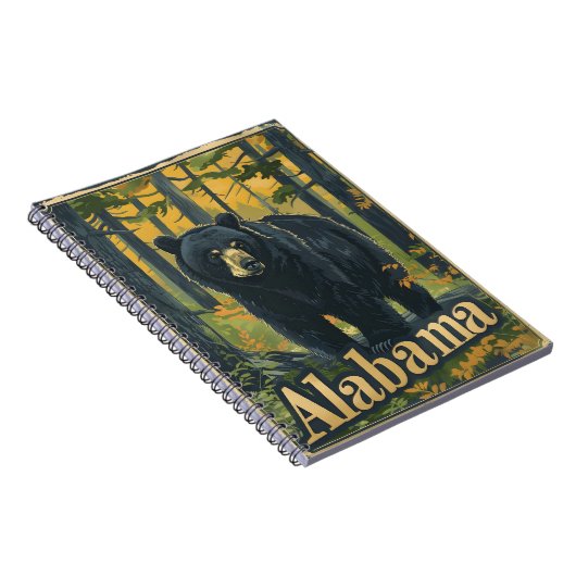 Carnet Ours noir de l'Alabama (Côté Droit)