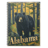 Carnet Ours noir de l'Alabama (Devant)