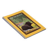 Carnet Ours noir en forêt - Anchorage, Alaska (Côté Droit)