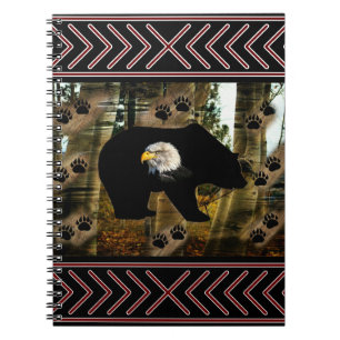 Carnet Ours Noir Ourson Ourson Ourson Ours Empreintes de