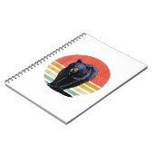 Carnet Ours noir Vintage (Côté gauche)