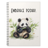 Carnet Ours Panda Avec Citation (Devant)