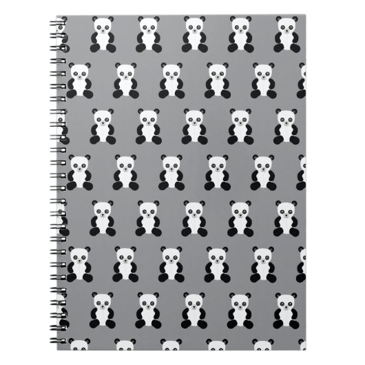 Carnet Ours Panda Teddy (Devant)