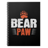 Carnet Ours - Paw Ours (Devant)