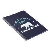 Carnet Ours polaire (Côté Droit)