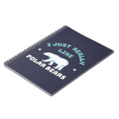 Carnet Ours polaire (Côté gauche)