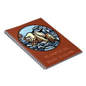 Carnet Ours Polaire Art autochtone Ours Carnet Art (Côté Droit)