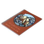 Carnet Ours Polaire Art autochtone Ours Carnet Art (Côté gauche)