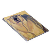 Carnet Ours Polaire Carnet d'art Ours Personnalisé (Côté Droit)