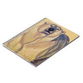 Carnet Ours Polaire Carnet d'art Ours Personnalisé (Côté gauche)