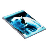 Carnet "Ours Polaire En Colère" Belle Peinture. Commandez (Côté Droit)