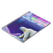 Carnet Ours polaire sur glace (Côté gauche)