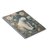 Carnet Ours polaire William Morris Inspiré Floral (Côté Droit)
