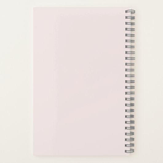 CARNET OURS ROSE (Verso)