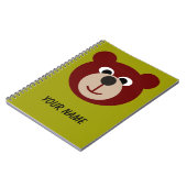 Carnet Ours Souriant Teddy (Côté gauche)