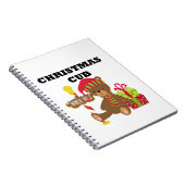 Carnet Ourson de Noël (Côté Droit)