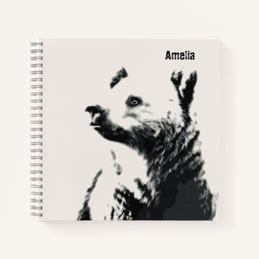 Carnet Ourson Personnalisé (Devant)
