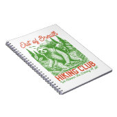 Carnet Out Breath Funny Sloth Randonnée Club (Côté Droit)