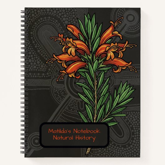 Carnet Outback Survivor: Common Emu Bush Botanical (Devant)