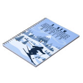 Carnet Outdoor Adventure snowboard hiver (Côté gauche)