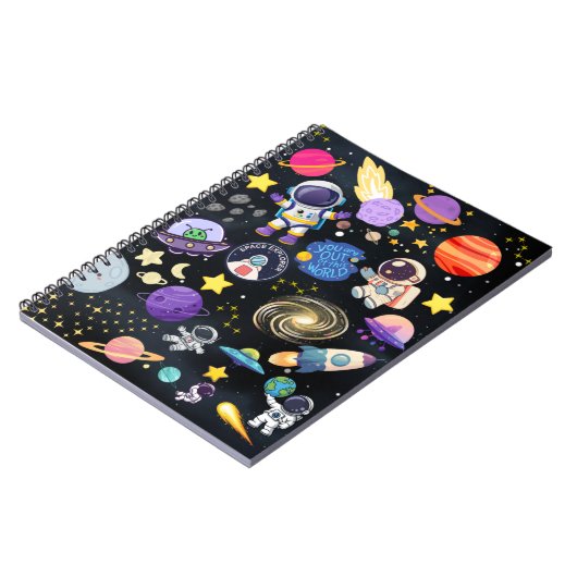 Carnet Outerspace Notebook (Côté gauche)